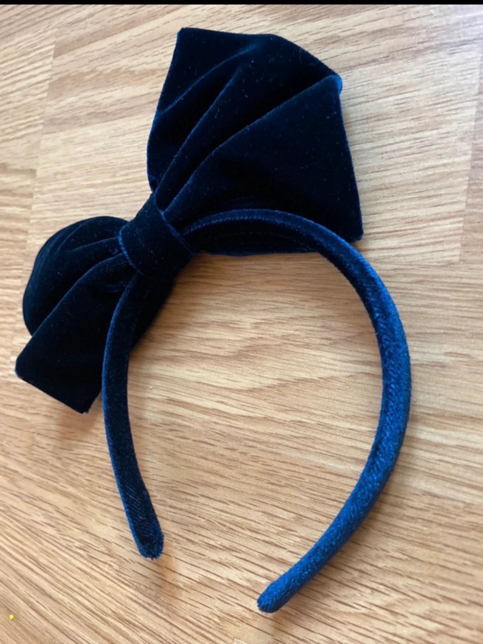 Fluweel diadeem met grote strik – photo 4